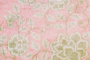 Décor Inspiration | At Home: A Pale Pink Antique Hand-knotted Rug