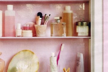 {inspiration board : pink & leopard print and lettering is not fonts}