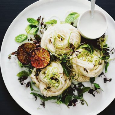 Recipe : Coconut Noodle Salad with Caramelised Limes | By Donna Hay via This Is Glamorous