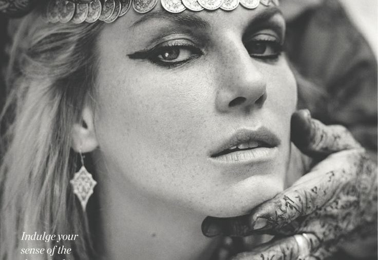 Angela Lindvall by Tom Craig for Porter Magazine