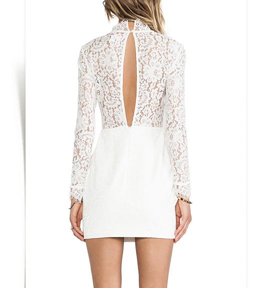 Day & Night : this Cape Blazer & this Little White Dress