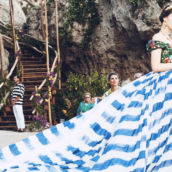 Runway : Dolce & Gabbana Alta Moda, Capri
