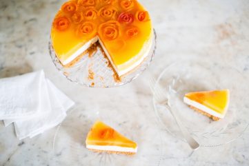 Table for Two | Recipe : Apricot Cheesecake