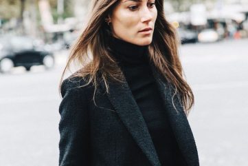 Fashion Slideshow | Style Inspiration: 41 Images of Blazers, Knits, Wide-Legged Pants & A Denim Jumpsuit