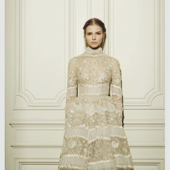 Fashion Redux: Valentino Haute Couture S/S 13: Sasha Luss by Gian Paolo Barbieri for Vogue Italia March 2013