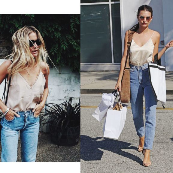 Of the Moment | Style Inspiration: How to Wear a Camisole as a Top