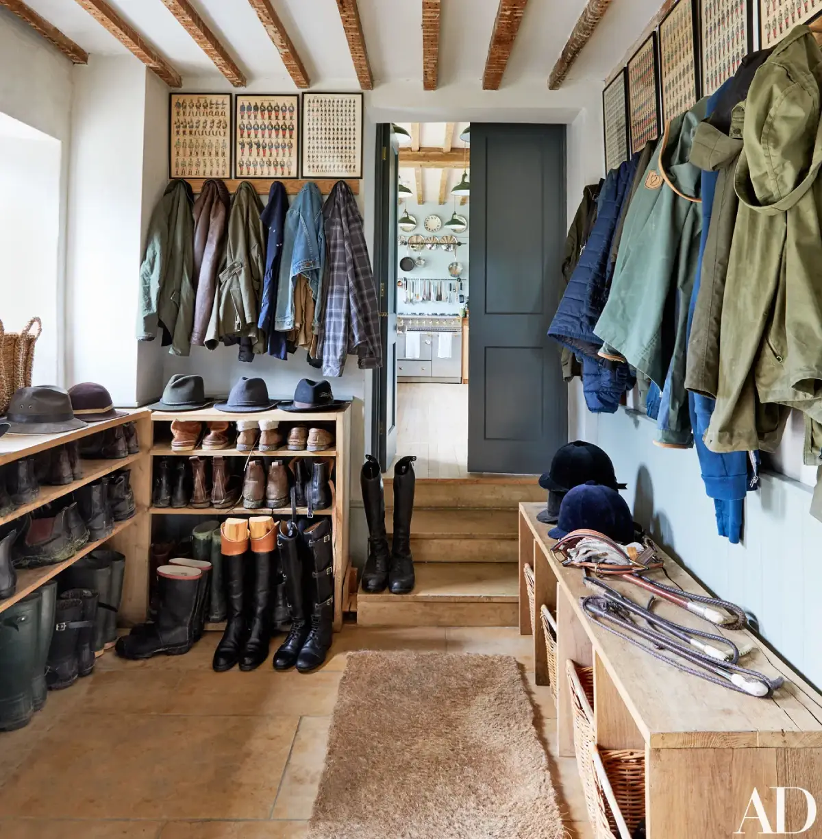 At Home With: Amanda Brooks, The Cotswolds, English Countryside 