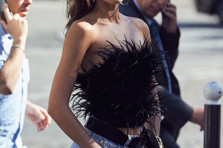 Taylor Hill by David Bellemere for Alexandre Vauthier Spring/Summer 2017