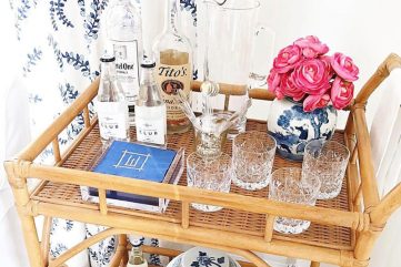 Décor Inspiration | At Home: 5 Perfectly Style Bar Carts
