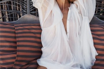 Fashion Editorial: Julia Stegner by Morgan Pilcher for Porter Magazine #21 Summer Escape