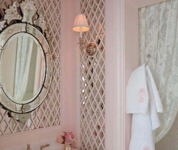 Décor Inspiration: Pretty Powder Rooms