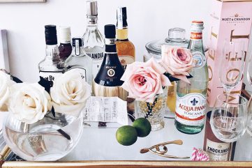 How-to | Décor Inspiration: How to Style the Perfect Bar Cart