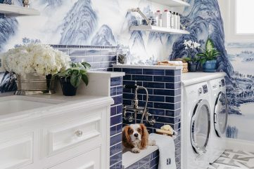 Décor Inspiration: The Chicest Laundry Room Ever