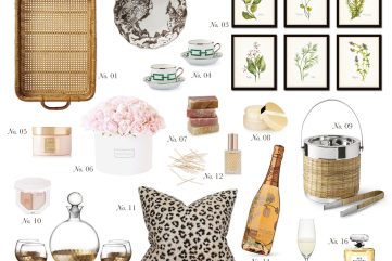 The Edit | Shopping: Wicker Trays, Wine Soap & Leopard Print