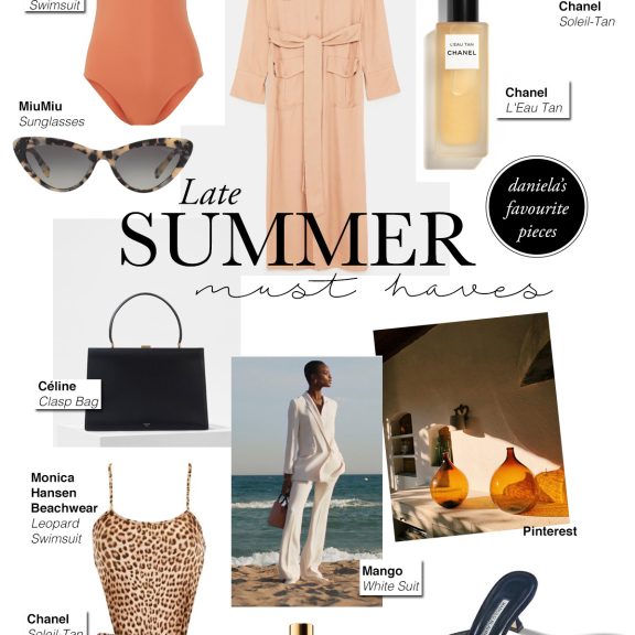 The Edit | Late-Summer Must-Haves: Leopard Swimsuits, Velvet Buckle Mules & more