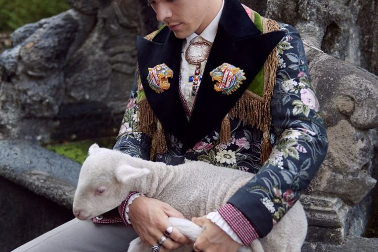 Ad Campaign: Harry Styles by Glen Luchford for Gucci