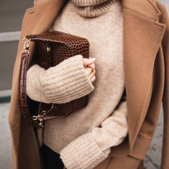 Winter Style Inspiration: Chic Neutrals & White Leather Boots