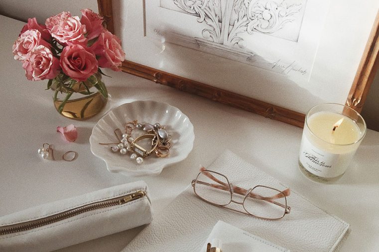At The Shop: Romantic Baroque Pearls, Chic Art Prints, Leather Notebooks & Travel Cases
