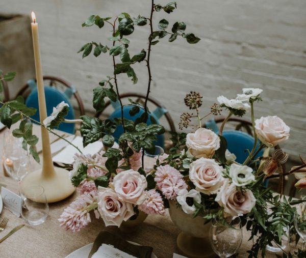 At Home | Table Setting Inspiration: The Winter Blues