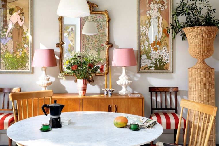 Décor Inspiration: A Charmingly Colourful Townhouse in Notting Hill