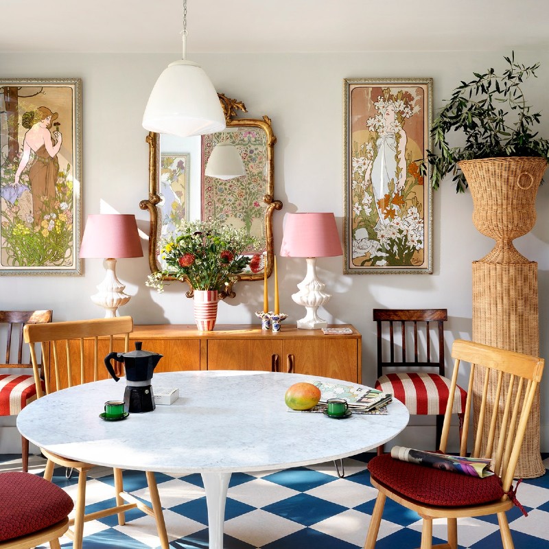 A Charmingly Colourful Townhouse in Notting Hill :: This Is Glamorous (TIG)