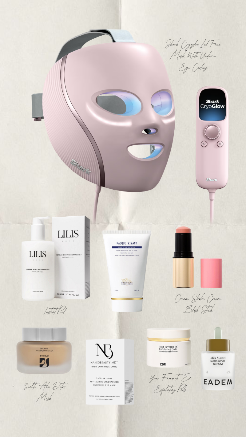 Shark Cryoglow Led Face Mask With Under-Eye Cooling